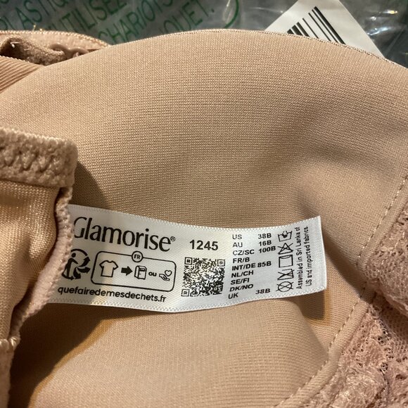 Glamorise WonderWire 38B Front Closure Bra - Picture 5 of 6